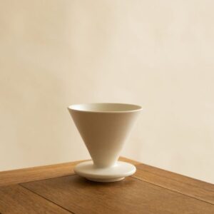 Yoshida Pottery Off-white Coffee Dripper