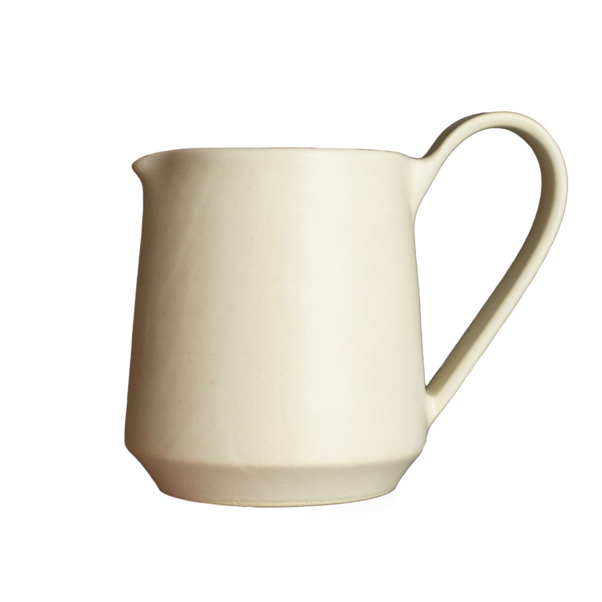 Yoshida Pottery Off-white Milk Pot - Image 2