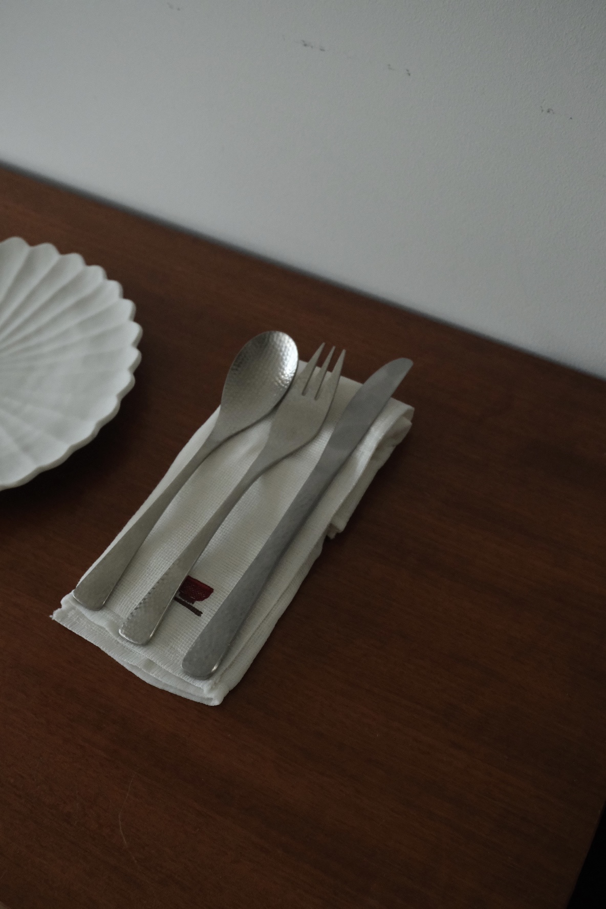 Lacquer Bowl Embroidery Cloth with/without NAGORI Cutlery set (3-Pieces) - Image 5