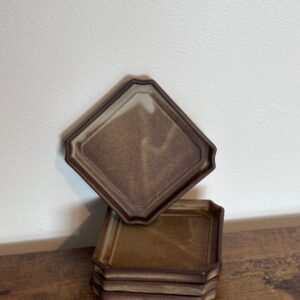Hari-bako Antique Coasters - Gift Set of 4