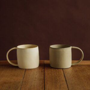 Yukina Omori Mug (Light Beige / Dark Beige)