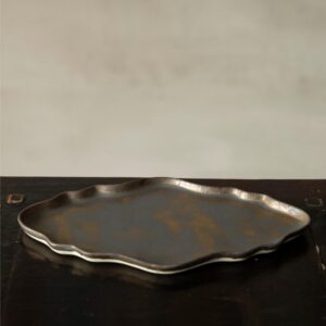 Cocoro Large Rim platter (Bronze)
