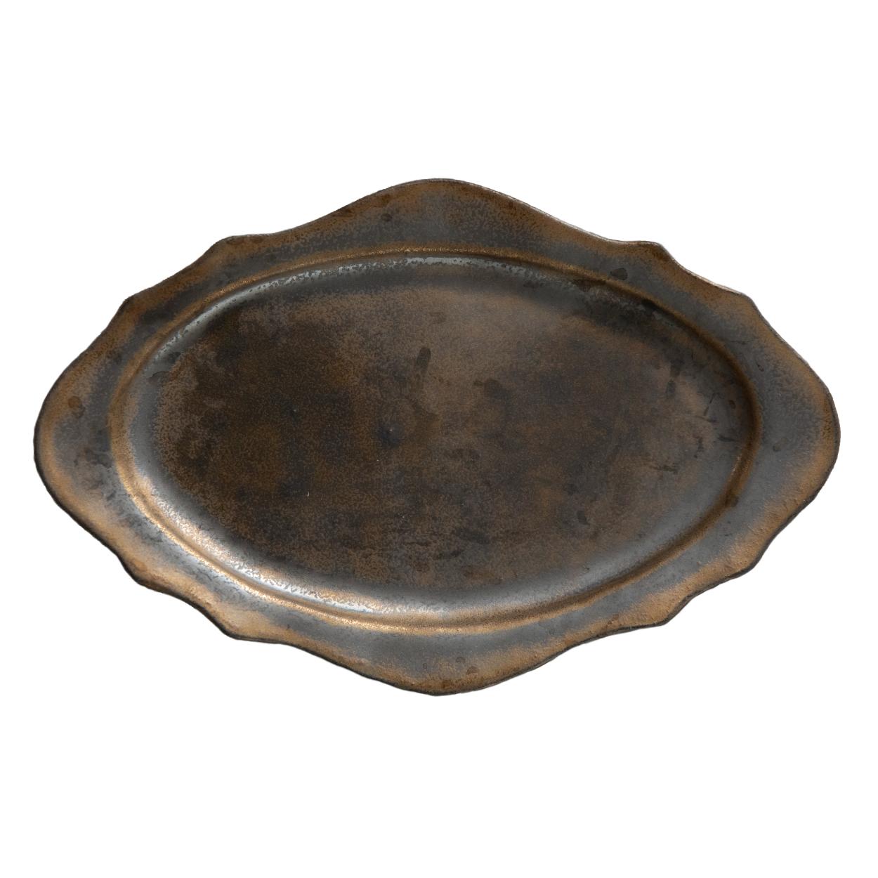 Cocoro Large Rim plate (Bronze) - Image 2