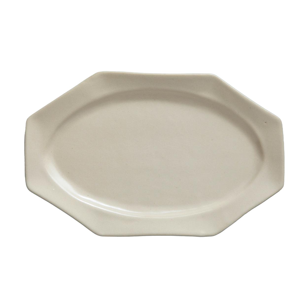 Cocoro Large Octagonal plate (Off-white) - Image 2